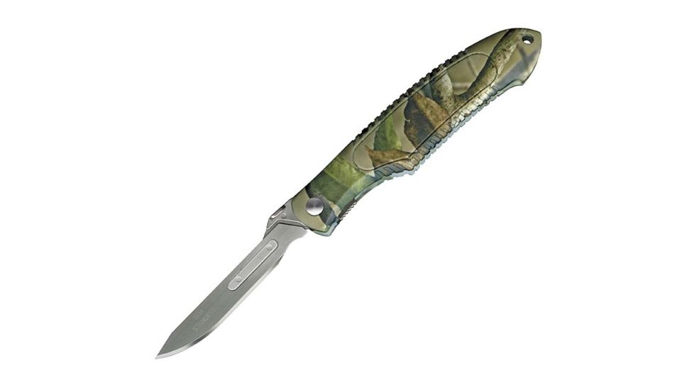 Havalon Piranta-Camo Folding Knife, Box, Camo, XTI-60APRCAMO