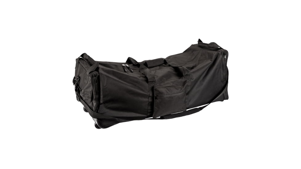 Haven Gear Riot Suit Wheeled Deployable Bag, 600D, Black, 36 in, HG-RDB36W