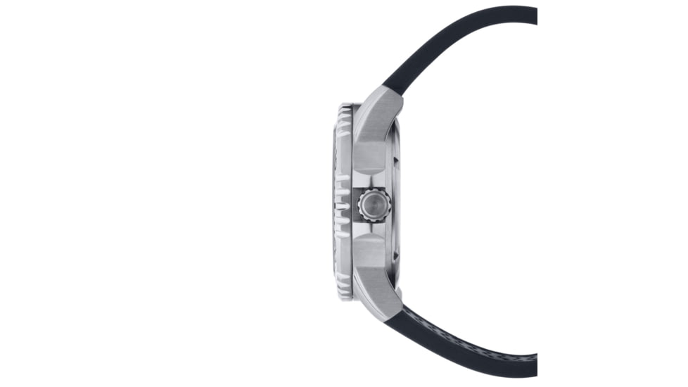 Hawaiian Lifeguard Association Dive Watches, White Dial, Black Strap, Steel, One Size, HLA 5404