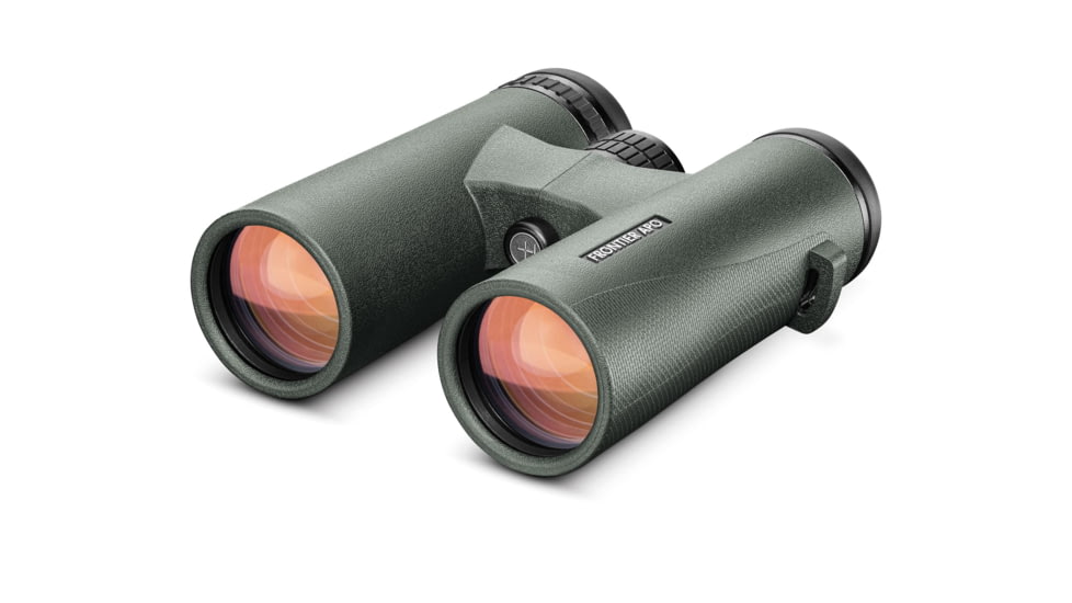 Hawke Sport Optics Frontier APO Binocular, 10x42mm, BAK4, Roof Prism, ED Glass, Fully Multi-Coated, Green, 38512