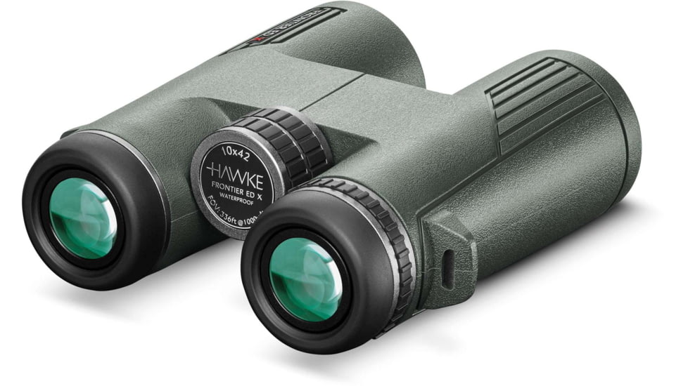 Hawke Sport Optics Frontier ED X 10x42mm Roof Prism Binocular, Green, 38412