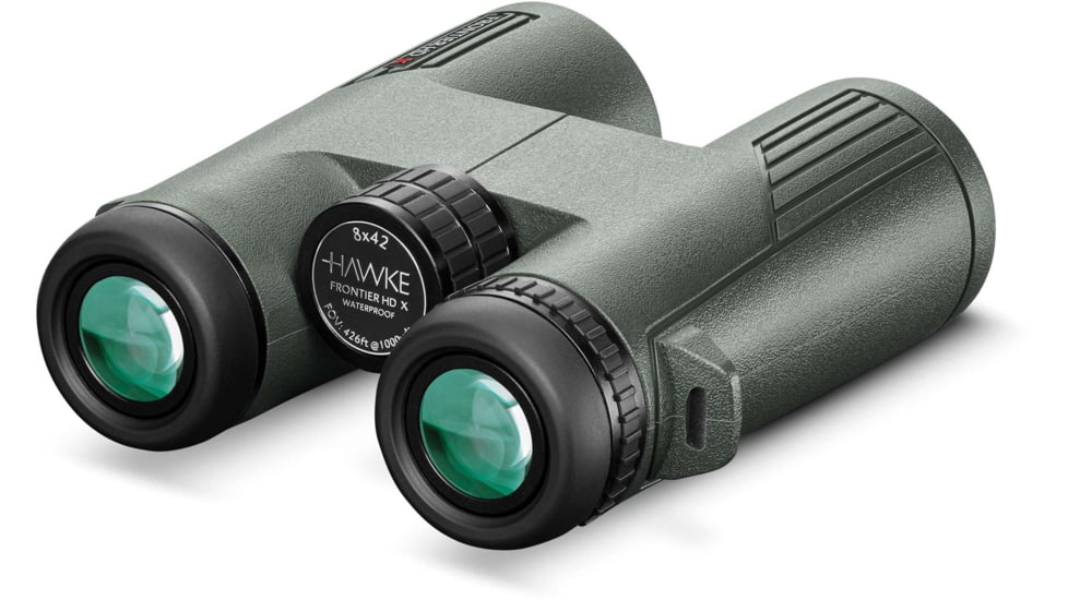 Hawke Sport Optics Frontier HD X 8x42mm Roof Prism Binoculars, Green, 38010