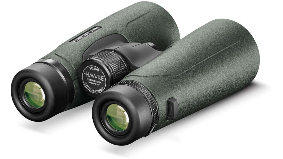 Hawke Sport Optics Nature Trek 10x50mm Roof Prism Binoculars, Green, 35104
