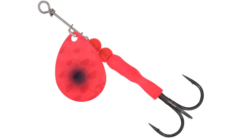 Hawken Outdoors Simon Spinner 3.5 Hex- Gold, Fl Pink w/ Purple Dot Number 1 Owner Pink Eye, SSH35016