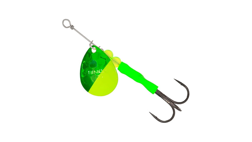 Hawken Outdoors Simon Spinner 3.5 Hex- Silver, Neon Chartreuse w/ Solid Fade, Number 1 Owner, SSH35014