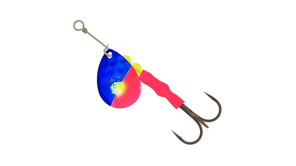 Hawken Outdoors Simon Spinner 3.5 Hex - Silver, Slash Pink / Blue Chartreuse Dot, Number 1 Owner, SSH35023