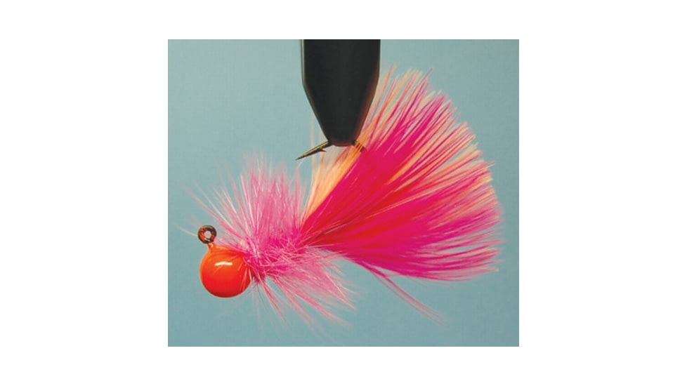 Hawken Outdoors Woolly Bugger Jig 1/8 oz, Cerise, WB18006
