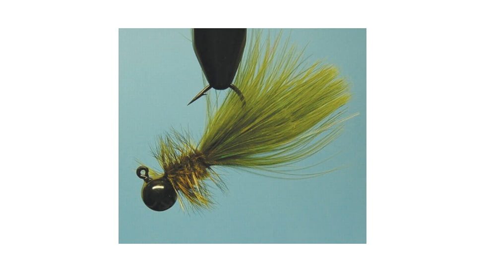 Hawken Outdoors Woolly Bugger Jig 1/8 oz, Ginger, WB18018