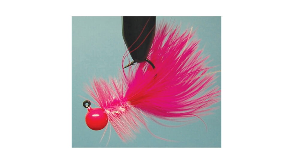 Hawken Outdoors Woolly Bugger Jig 1/8 oz, Hot Pink, WB18005