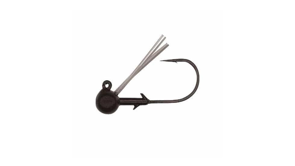 Hayabusa Brush Easy Round Jig Head 1/0-1/16oz - 3pc, EC926-1/0-1/16