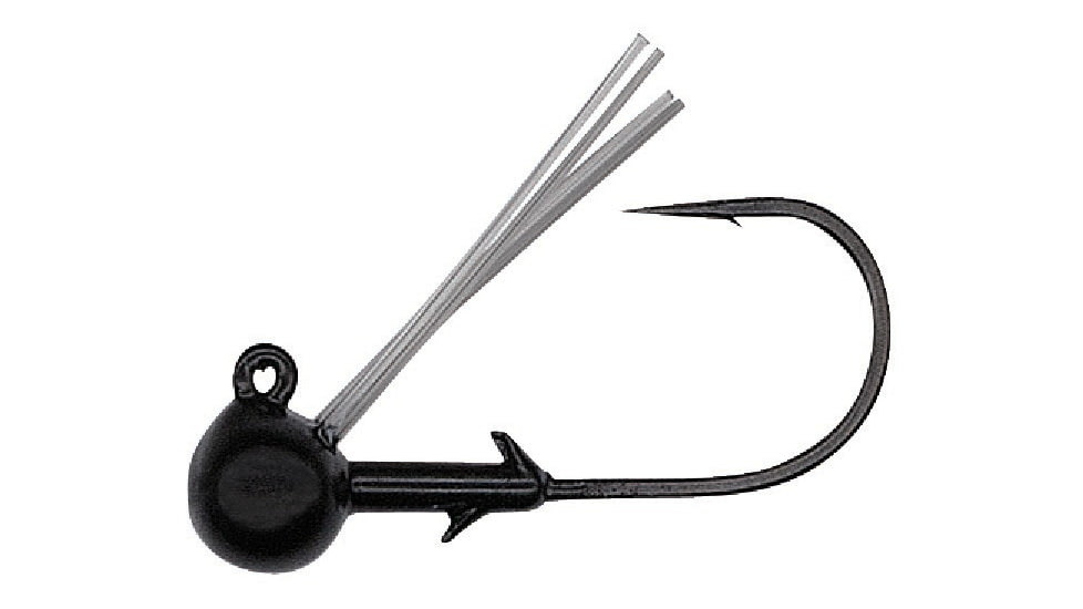 Hayabusa Brush Easy Round Jig Head with Weed Guard Size Number 1-1/16oz, Ned Rig 4/pack, EC926-1-1/16