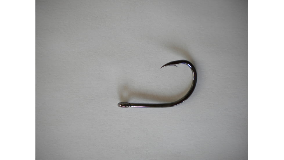 Hayabusa Live Bait Hook, Forged Shank, Sproat Bend Heavy Wire, Black Nickel, Size 2/0, 25 Per Pack, 295733-2/0
