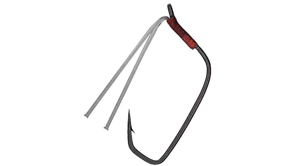 Hayabusa Spin Muscle Guard Weedless Hook, Black Matte, Size 1/0, 4 Per Pack, EC30681-1/0