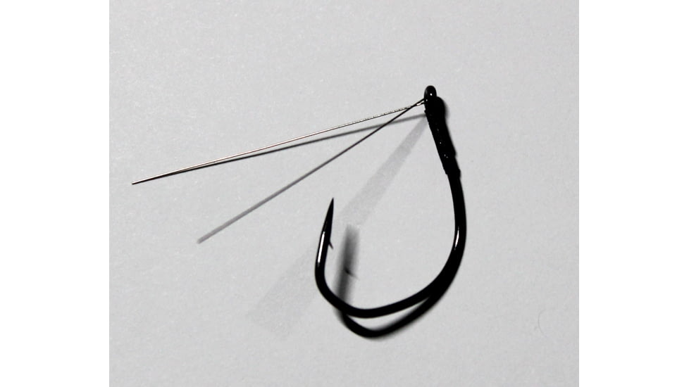 Hayabusa WRM962WG Special Wacky Hook with Double Wire Guard, Guard, Size #1, 5 Per Pack, EC953-1