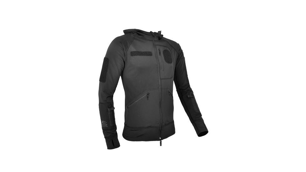 Hazard 4 Beachhead Fuzzy Lycra Hoodie,Black,2XL HOD-BCH-BLK-2XL