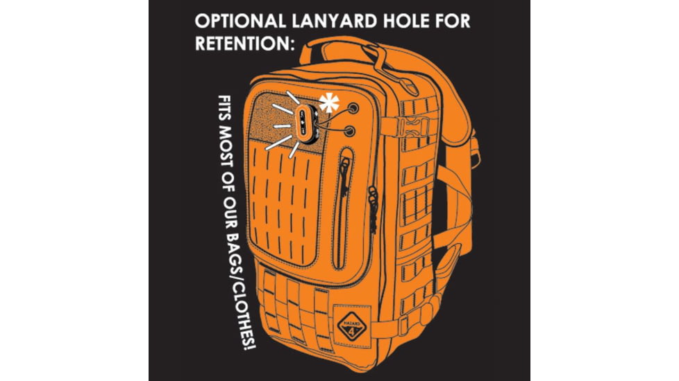 Hazard 4 Beacon Light Kit - A w/ Removable Base/Hook Fastener, Black, One Size, HP-BKA-BLK