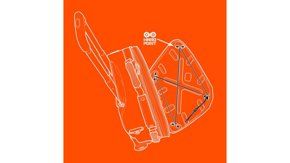 Hazard 4 Bungee Modular Elastic Cord, Black, One Size, ACS-BGP-BLK