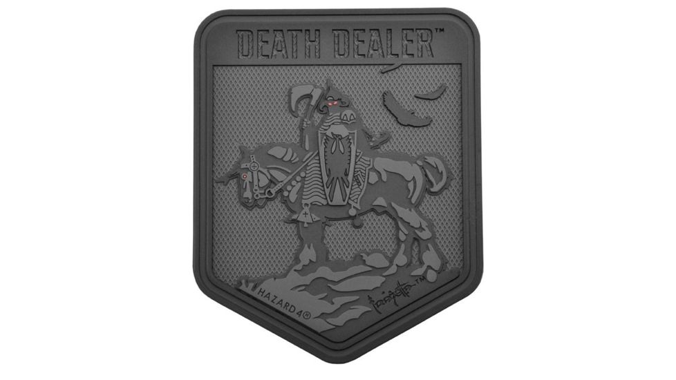 Hazard 4 Death Dealer by Frank Frazetta Patch, Black, FZ-DDL-BLK