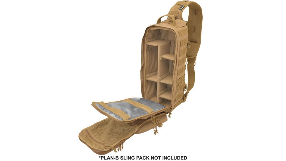 Hazard 4 Evac Padded Insert Bin, Coyote, Large, FTO-EBL-CYT