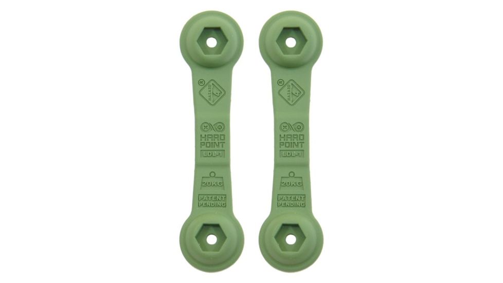 Hazard 4 Light Duty Loop-1, Pack of 2, OD Green, HP-LDL1-ODG