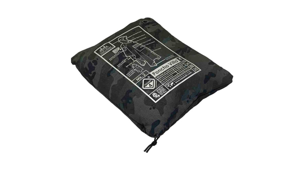 Hazard 4 Poncho Villa Softshell Poncho, Scorpion Black, One Size, APR-PNVL-R-SCB