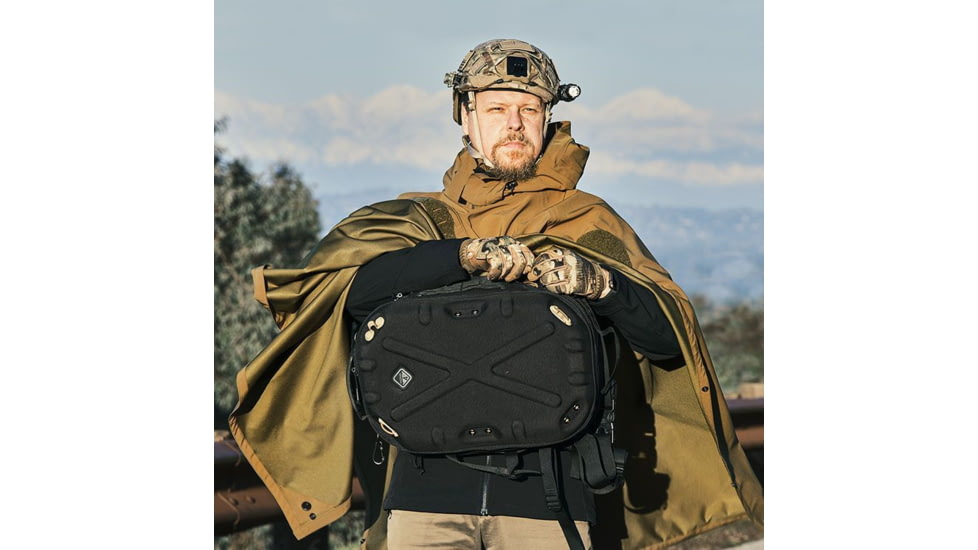 Hazard 4 Poncho Villa Softshell Poncho, Scorpion Black, One Size, APR-PNVL-R-SCB