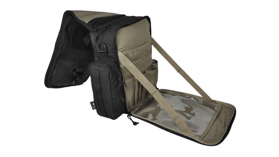 Hazard4 Kato Messenger Bag for iPad-MacBook Air, Black, 11 in. MSG-KTO-BLK