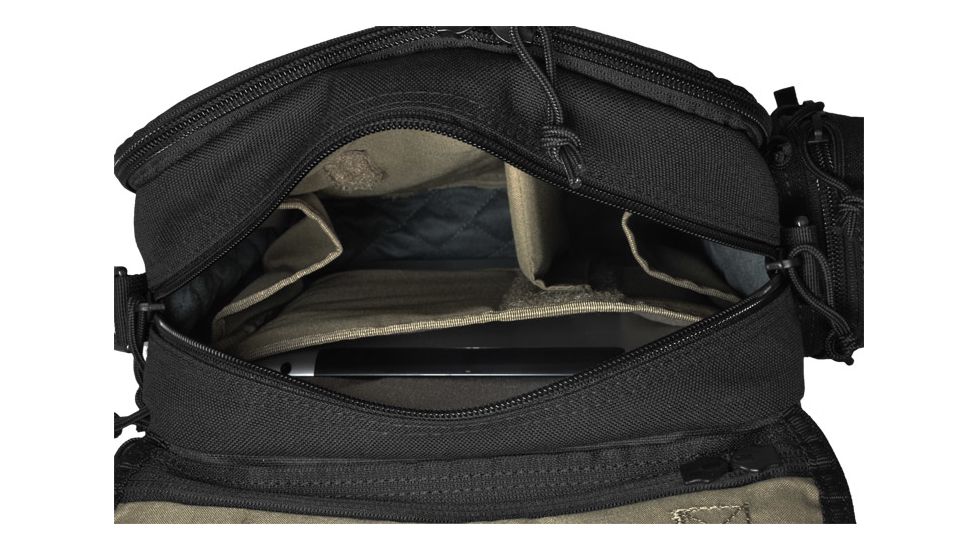 Hazard4 Kato Messenger Bag for iPad-MacBook Air, Black, 11 in. MSG-KTO-BLK