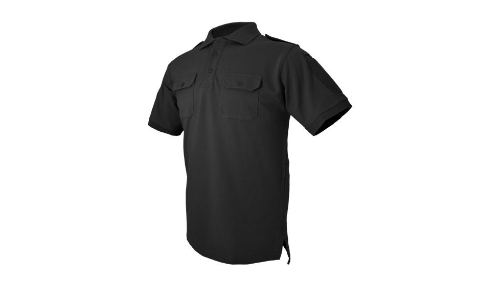 Hazard4 LEO Uniform Replacement Battle Polo, Black, X - Large APR-LEO-BLK-XL