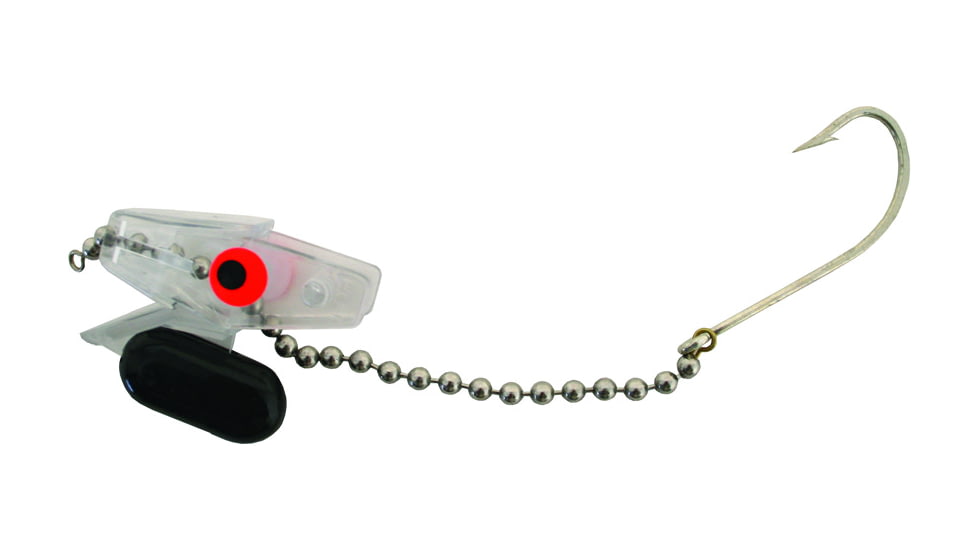 Head Start Lures Diver Rigging System, Floating with Hook and Chain, 1-3/4oz, Clear, D103-C