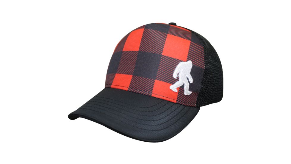 Headsweats Bigfoot Plaid Trucker Hat 7755 401sBFPlaid