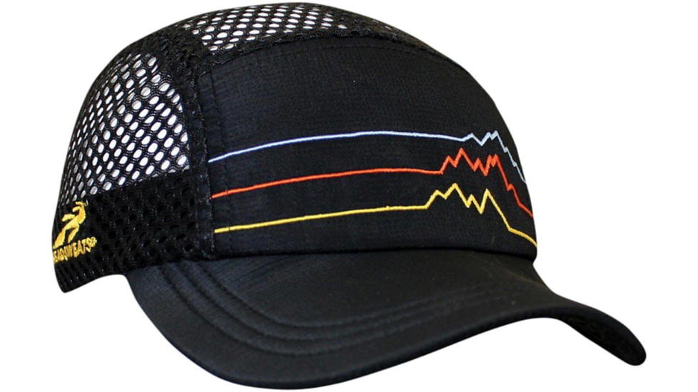 Headsweats Mountains Crusher Hat, Black, 7707NL-402EMTNS