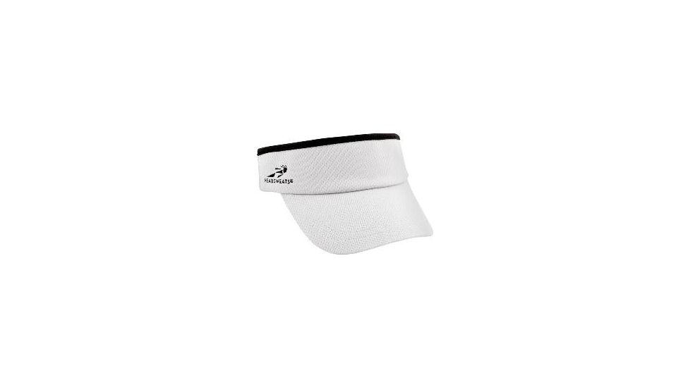 Headsweats Elastic Super Visor, White 501386
