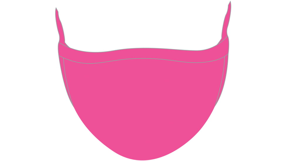 Headsweats Reversible Elite Face Mask, Hot Pink, 3616 9500sHtPnk