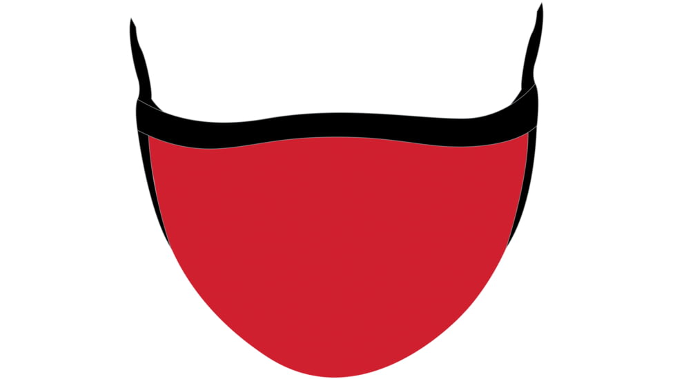 Headsweats Reversible Elite Face Mask, Sport Red, 3616 9500sSptRd