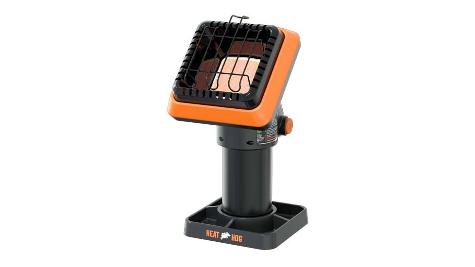 Heat Hog Piglet Liquid Propane Portable Heater, 4,000 BTU, Orange, HH-04SLN-A