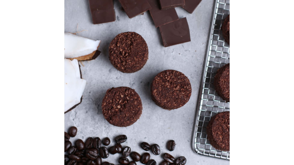 Heather's Choice Black Espresso Packaroon, 28g, Gluten Free, Black Espresso