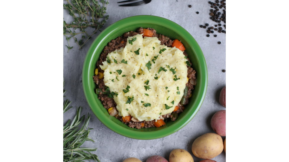 Heather's Choice Grass-Fed Beef Shepherd'S Pie Dehydrated Dinner, 113g, 38g Of Protein, Grass-Fed Beef Shepherd's Pie