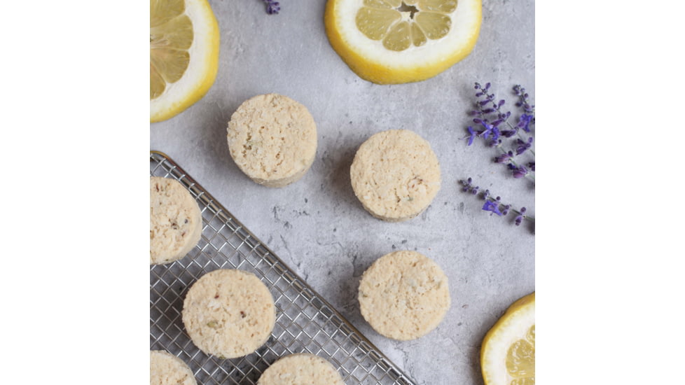 Heather's Choice Lemon Lavender Packaroon, 28g, Gluten Free, Lemon Lavender