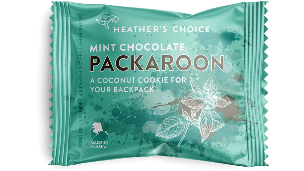 Heather's Choice Mint Chocolate Packaroon, 28g, Gluten Free, Mint Chocolate