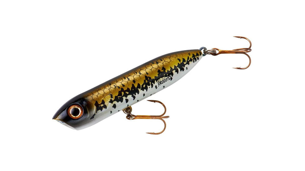Heddon Chug'n Spook Jr Topwater Walking Bait, 3.5in, 1/2oz, Baby Bass, X953601