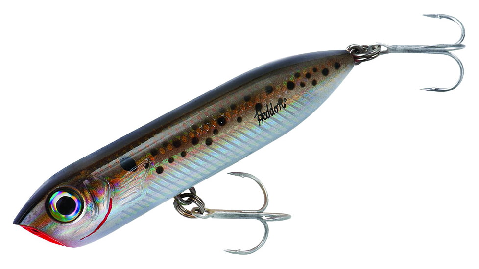 Heddon Chugn Spook Jr. Topwater Bait, Floating, 1/2oz, 3-1/2in, Sea Trout, X9536437