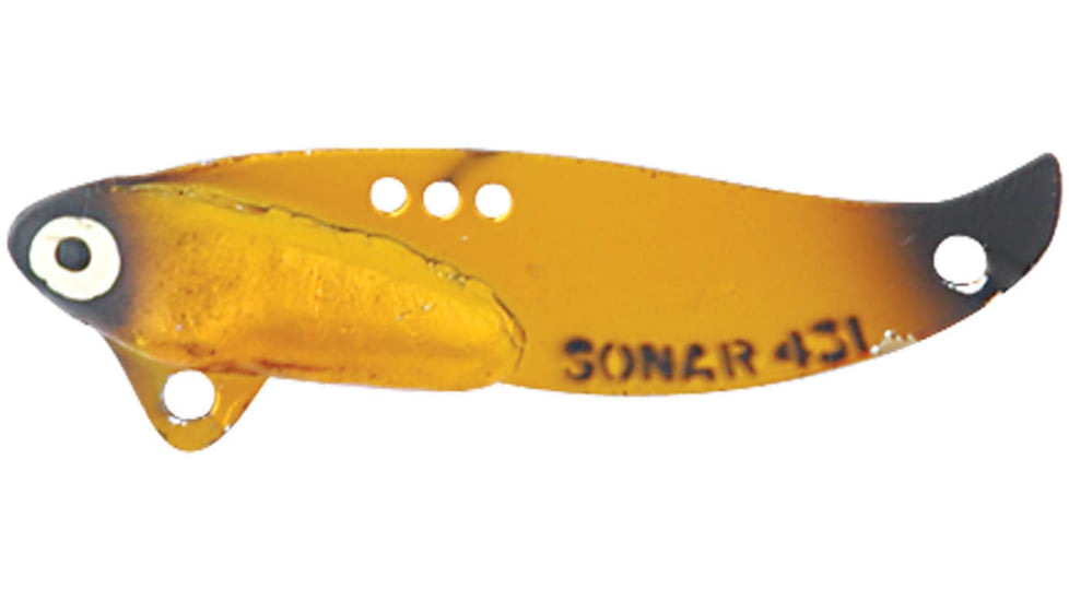 Heddon Sonar Blade Bait, 1 7/8in, 1/4 oz, Gold Shiner, X0433GF