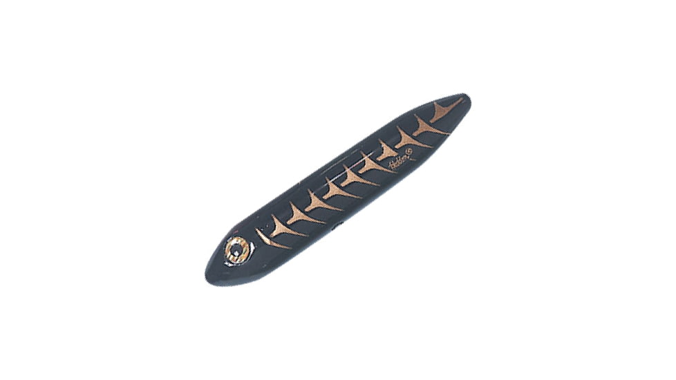 Heddon Super Spook Topwater Walking Bait, 5in, 7/8oz, Black Shore Shad, X925609