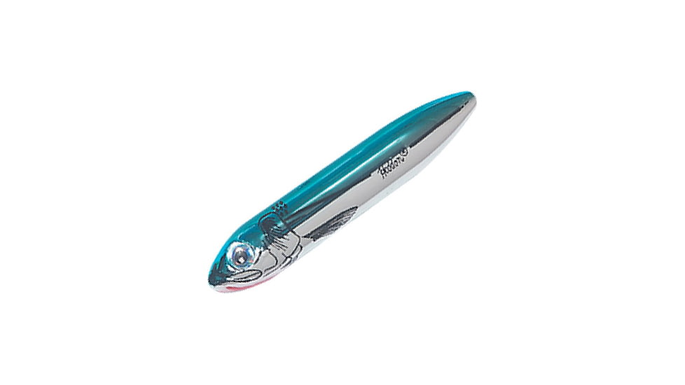 Heddon Super Spook Topwater Walking Bait, 5in, 7/8oz, Blue Chrome, X925605