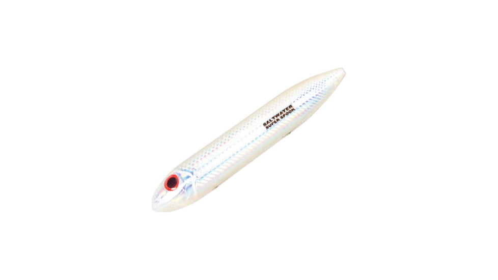 Heddon Super Spook Topwater Walking Bait, 5in, 7/8oz, Bone/Silver, X9256BONSL