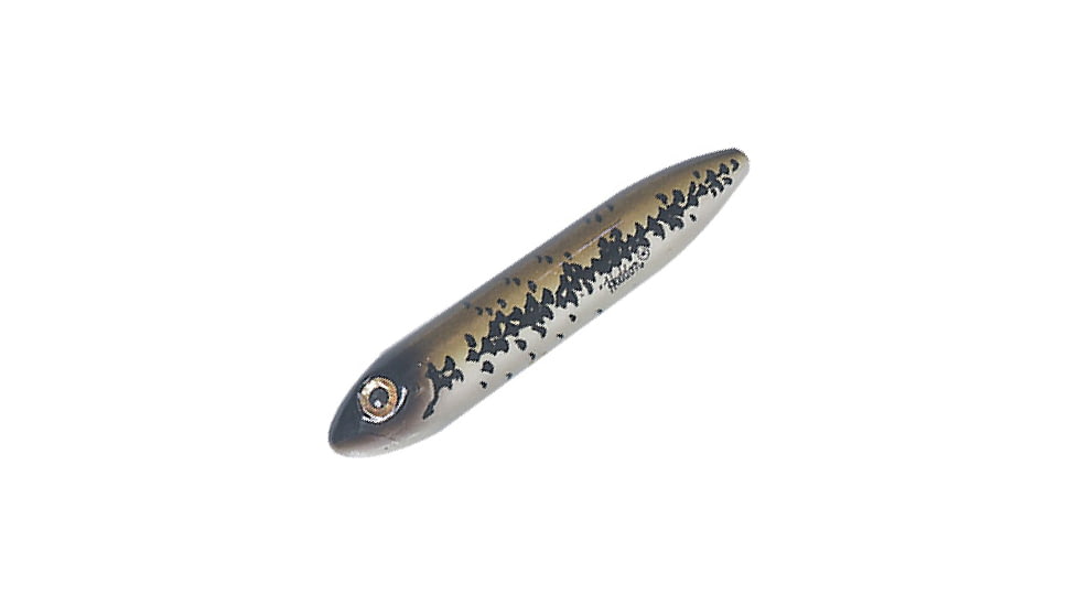Heddon Super Spook Jr. Topwater Walking Bait, 3-1/2in, 1/2 oz, Baby Bass, X923601