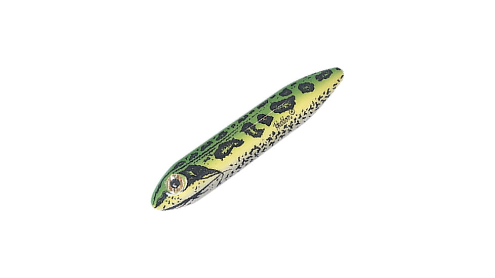 Heddon Super Spook Jr. Topwater Walking Bait, 3-1/2in, 1/2 oz, Frog, X923606