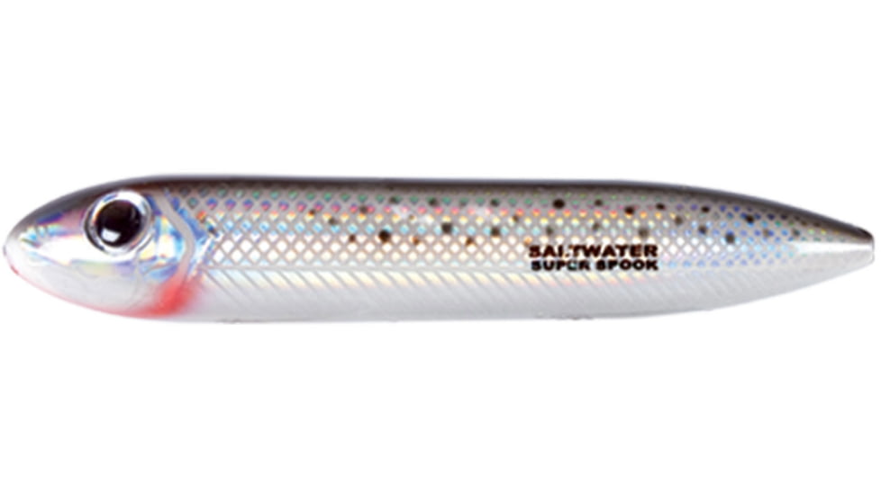 Heddon Super Spook Jr. Topwater Bait, Floating, 1/2oz, 3-1/2in, Speckled Trout, X9236ST