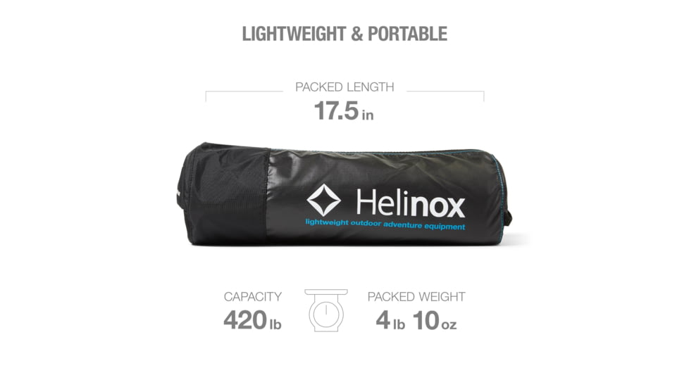 Helinox Bench One, Black, 14301